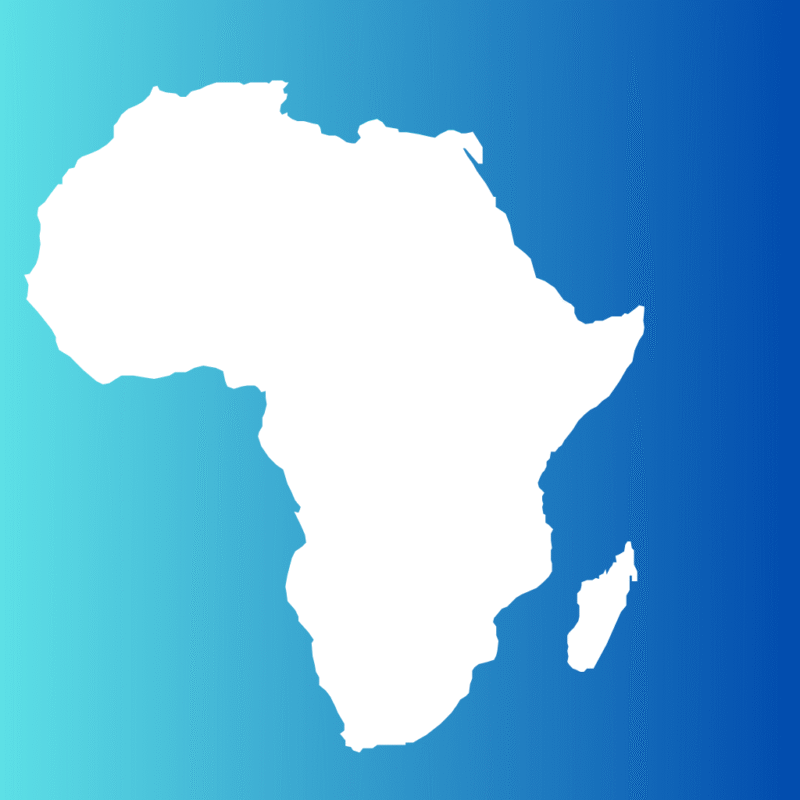 Africa (25+ areas)